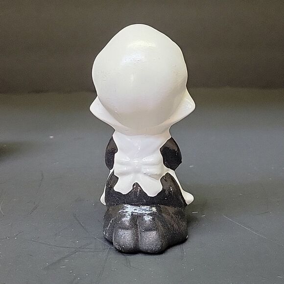 Thanksgiving Pilgrim Couple,Horn Of Plenty, Hand Painted Ceramic Vintage (2) - Picture 6 of 11